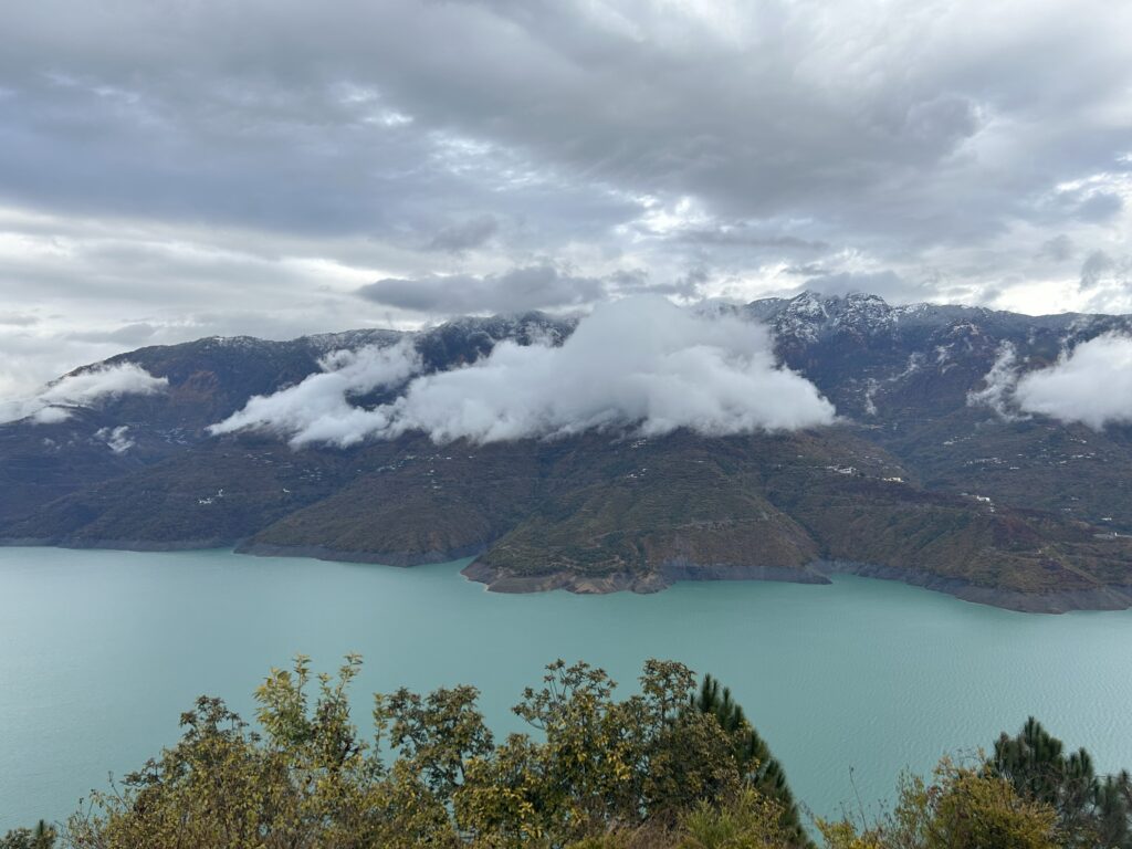 First snowfall at Tehri.
Tools may evolve quickly — environments still move in seasons.